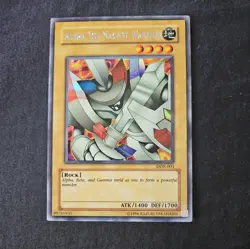 Yugioh - Alpha the Magnet Warrior DOR-001 Secret Rare Promo - Image 1