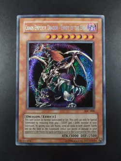 YUGIOH 2004 | CHAOS EMPEROR DRAGON - ENVOY OF THE END | IOC-000 | NM - MINT - Image 1