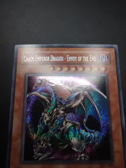 YUGIOH 2004 | CHAOS EMPEROR DRAGON - ENVOY OF THE END | IOC-000 | NM - MINT - Image 4