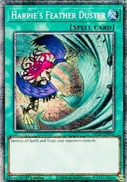Yugioh MP25-EN016 Harpie's Feather Duster Starlight Rare MINT - Image 1