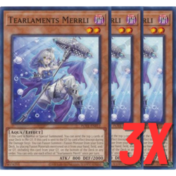 Yugioh Tearlaments Merrli (POTE-EN012) (NEAR MINT) (3X) - Image 1