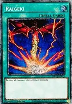 Yugioh MP25-EN015 Raigeki Starlight Rare MINT - Image 1