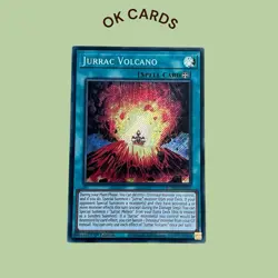 BLMM-EN019 Jurrac Volcano : Secret Rare 1st Edition Mint YuGiOh Card - Image 1