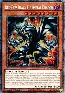Yugioh MP25-EN014 Red-Eyes Black Fullmetal Dragon Starlight Rare MINT - Image 1