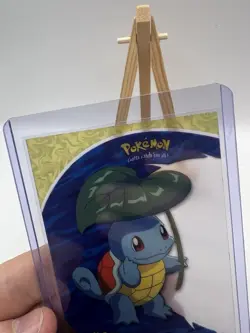 Pokemon Topps #07 Squirtle PC4 Clear Tv Animation Clear Card 1st Blue Label LP - Image 4