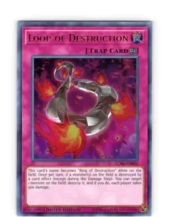 Yu-Gi-Oh TCG Loop Of Destruction LC06-EN005 Limited Edition Ultra Rare Card NM - Image 1