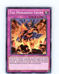 Yu-Gi-Oh TCG The Monarchs Erupt MP15-EN044 1st Edition Super Rare Card NM - Image 1