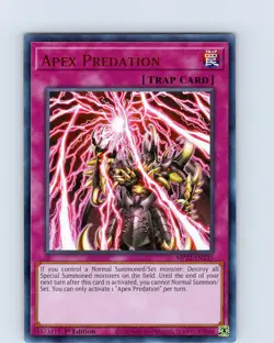 Yu-Gi-Oh TCG Apex Predation MP22-EN235 1st Edition Ultra Rare Card NM - Image 1