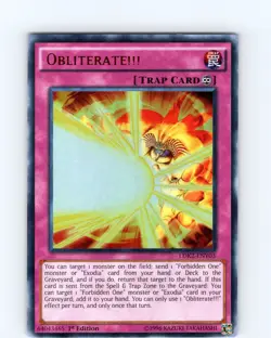 Yu-Gi-Oh TCG Obliterate!!! LDK2-ENY03 1st Edition Ultra Rare Card NM - Image 1