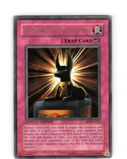 Yu-Gi-Oh TCG Judgment of Anubis RDS-ENSE3 Limited Edition Ultra Rare Card LP-NM - Image 1