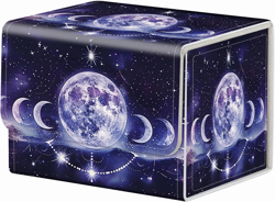 Mystic Galaxy Card Storage Box - Creative Magnet Case for MTG & TCG Decks up to - Image 1