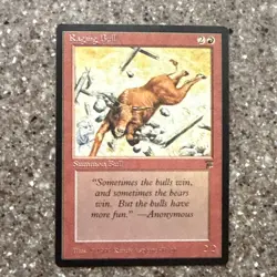 MTG / Magic: The Gathering - Legends - Raging Bull - Image 1