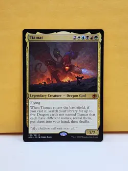1x Tiamat, NM, Adventures in the Forgotten Realms (AFR), Magic Gathering, MtG - Image 1