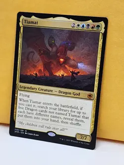 1x Tiamat, NM, Adventures in the Forgotten Realms (AFR), Magic Gathering, MtG - Image 2