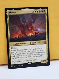 1x Tiamat, NM, Adventures in the Forgotten Realms (AFR), Magic Gathering, MtG - Image 3