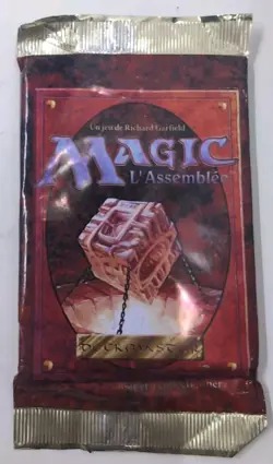 MTG Fourth 4th Edition Booster Pack (French) Sealed Magic The Gathering - Image 1