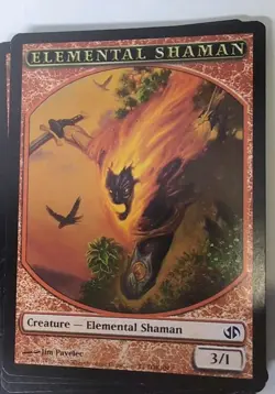 MTG Elemental Shaman Token (34) NM Lorwyn (34) Magic The Gathering - Image 2