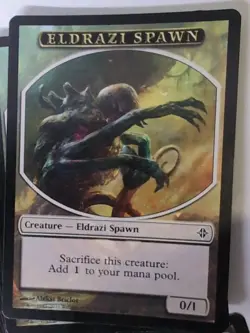 MTG Token Eldrazi Spawn (38) Rise Eldrazi English Magic The Gathering X 38 - Image 2