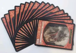 MTG Elemental Token NM (17) Red Eldrazi ~17~ Magic The Gathering - Image 1