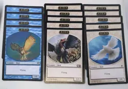 MTG Bird Token (14) NM - Zendikar (5) 2011 Core (5) Eventide (4) Magic Gather - Image 1