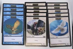 MTG Bird Token (14) NM - Zendikar (5) 2011 Core (5) Eventide (4) Magic Gather - Image 2