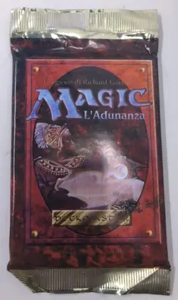 MTG Fourth 4th Edition Booster Pack (Italian) Sealed Magic The Gathering - Image 1