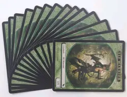 MTG Token Elf Warrior Green (14) NM ENGLISH Shadowmoor ~14~ - Image 1
