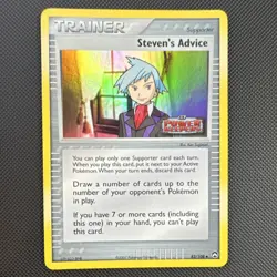 Pokemon Steven's Advice 83/108 Power Keepers LP+ Uncommon Reverse Holo English - Image 1