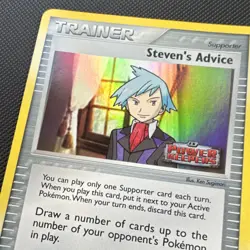 Pokemon Steven's Advice 83/108 Power Keepers LP+ Uncommon Reverse Holo English - Image 2