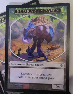MTG Token Eldrazi Spawn (23) Rise Eldrazi English Magic The Gathering X 23 - Image 2