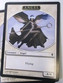MTG Token Angel (14) Zendikar English Magic The Gathering X 14 - Image 2