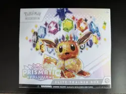 Pokemon TCG Prismatic Evolutions Elite Trainer Box ETB Factory Sealed - Image 1
