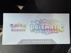 Pokemon TCG Prismatic Evolutions Elite Trainer Box ETB Factory Sealed - Image 3