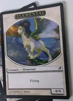 MTG Token Elemental Flying Goat x (10) Lorwyn English Magic The Gathering x 10 - Image 2