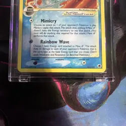 Pokemon TCG Mew Gold Star Delta Species 101/101 Ex Dragon Frontiers - Image 3