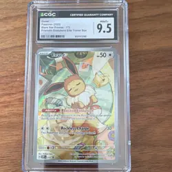 Pokemon TCG Eevee 173 Sv: Scarlet & Violet Promo Holo CGC 9.5 - Image 1