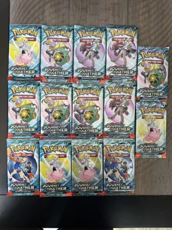 Lot (14x) Pokemon Scarlet & Violet Journey Together Booster Packs Sealed - Image 1