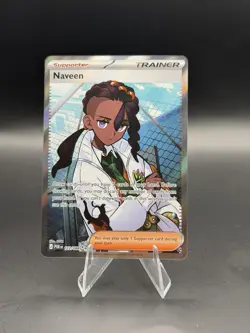 Naveen 112/088 Full Art Trainer Perfect Order Ultra Rare NM Pokemon TCG - Image 1