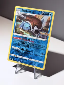Blastoise 017/078 Reverse Holo PGO Pokemon GO NM - Image 1