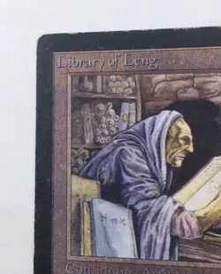 MTG Library of Leng Beta 1993 Very Light Play Magic The Gathering - Image 2