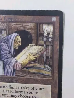 MTG Library of Leng Beta 1993 Very Light Play Magic The Gathering - Image 3