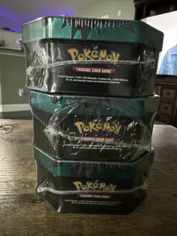 Pokemon Darkrai Triple Whammy Tin LOT of 3 Sealed - Image 3