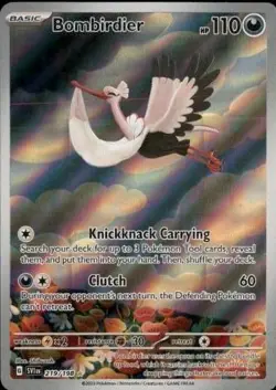 SV01: Scarlet & Violet Base Set #219/198 Bombirdier Holo - Image 1