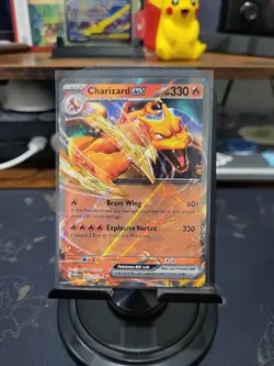 The Pokemon Company Charizard ex 006/165 Scarlet & Violet 151 Holo 330HP Eng - Image 1