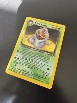 Dark Arbok Holo Rare 2/82 Team Rocket LP Wizards Of The Coast Pokemon TCG - Image 3