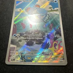 Marill 204/193 Paldea Evolved Illustration Rare Full Art Holo Pokemon - Image 2