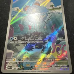 Marill 204/193 Paldea Evolved Illustration Rare Full Art Holo Pokemon - Image 3