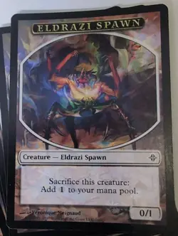MTG Token Eldrazi Spawn (28) Rise Eldrazi English Magic The Gathering X 28 - Image 2