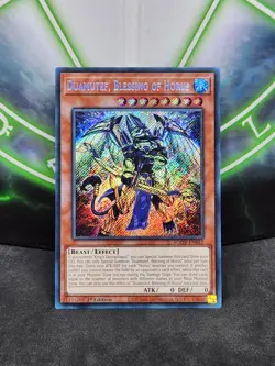Yugioh Duamutef, Blessing of Horus AGOV-EN012 Secret Rare 1st Edition NM - Image 1