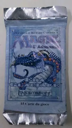 MTG Ice Age Booster Pack Factory Italian Sealed Brand New Foreign Language 742818065078 - Image 1